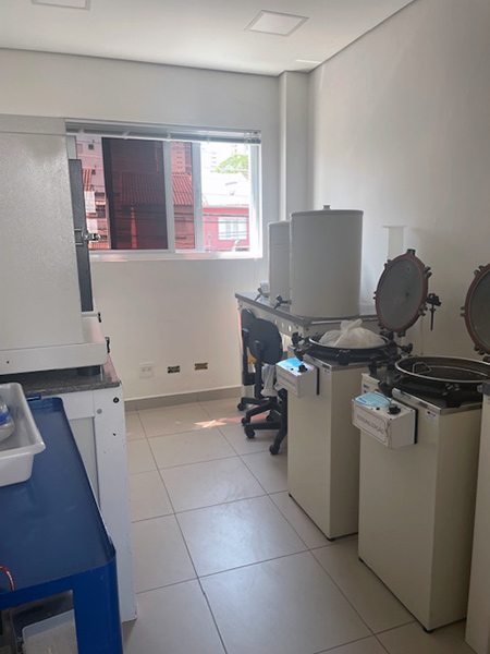 Sala de Lavagem e Esterilização