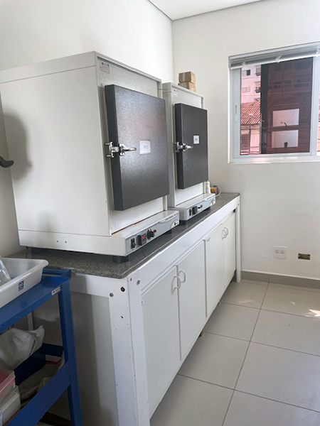 Sala de Lavagem e Esterilização