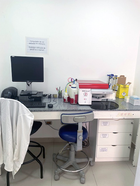 Laboratório de Citometria de Fluxo